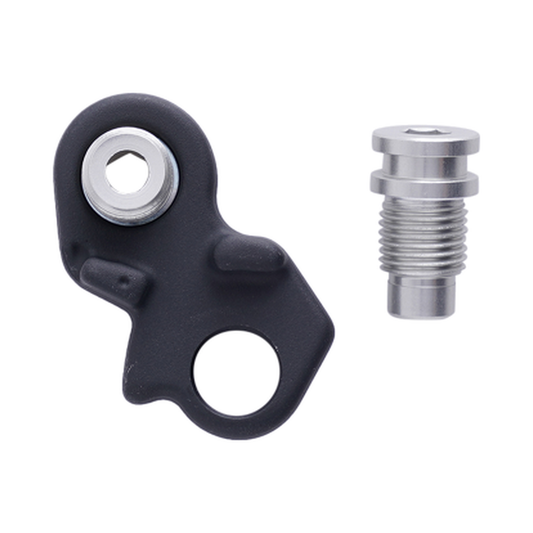 Ponteira de desviador traseiro SHIMANO XT Di2 RD-M8050 — vista do produto sobre fundo branco