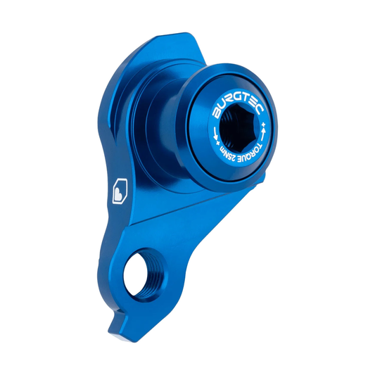 Ponteira de desviador BURGTEC UDH azul — vista do produto sobre fundo branco