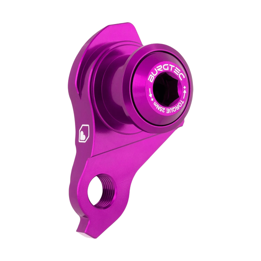 Ponteira de desviador BURGTEC UDH violeta — vista do produto sobre fundo branco