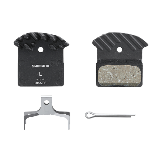 Pastilhas de travão orgânicas ventiladas SHIMANO J05A-RF — vista principal