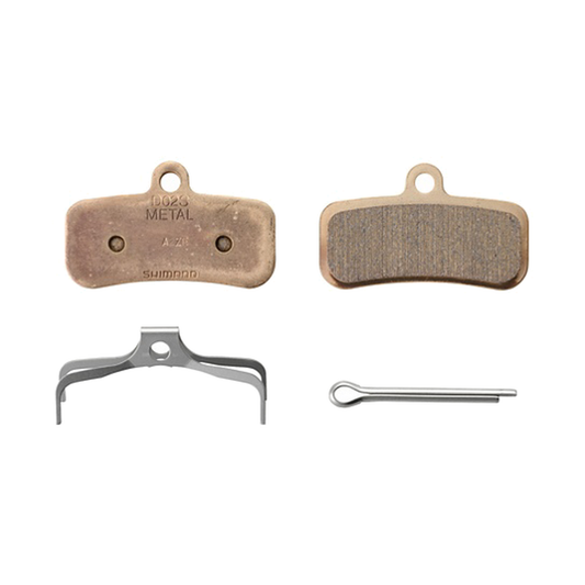 Pastilhas de travão metálicas SHIMANO D02S — vista principal