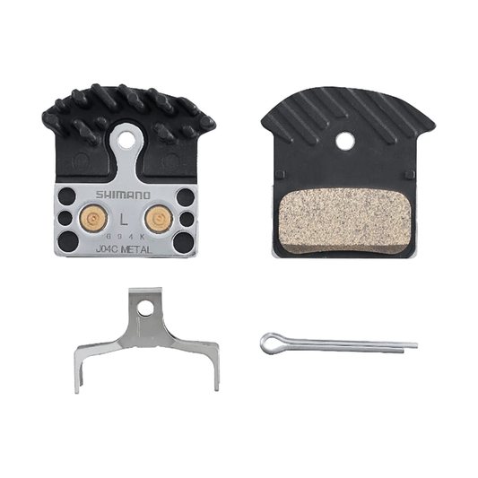 Pastilhas de travão metálicas SHIMANO J04C Ice Tech XTR/XT/SLX/Deore — vista principal