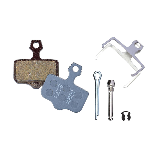 Pastilhas de travão orgânicas com suporte de aço SRAM ELIXIR/DB/LEVEL/T/TL/FORCE/RED Powerful — vista principal