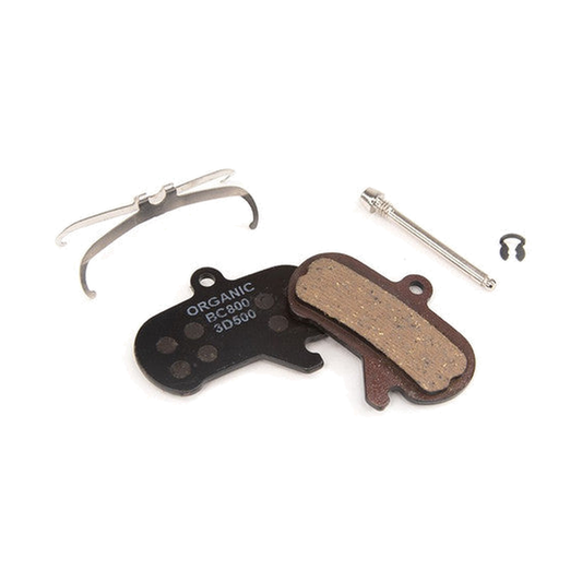 Pastilhas de travão orgânicas com suporte de aço SRAM MAVEN Quiet — vista principal