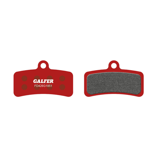 Pastilhas de travão semimetálicas GALFER ADVANCED Shimano D01S Saint BR-M810 / Zee BR-M640 / XTR M9120 / XT M8120 / SLX M7120 / Deore — vista principal