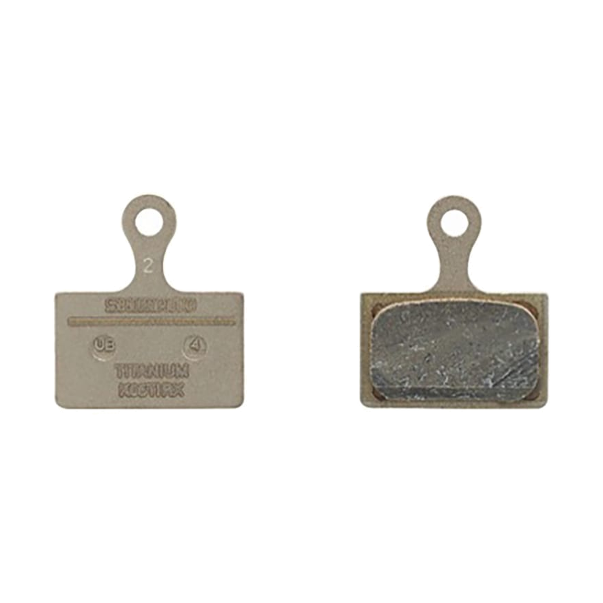 Pastilhas de travão orgânicas SHIMANO K05TI — vista principal