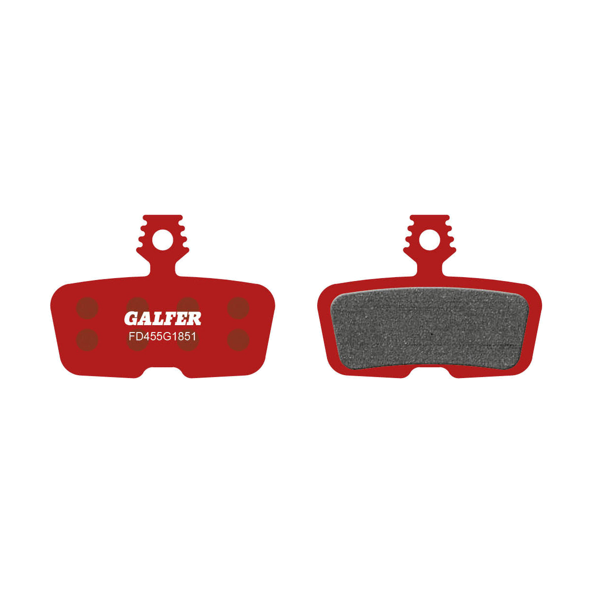 Pastilhas de travão semimetálicas GALFER ADVANCED Avid Code (>2011) / Sram Guide RE / Motive — vista principal