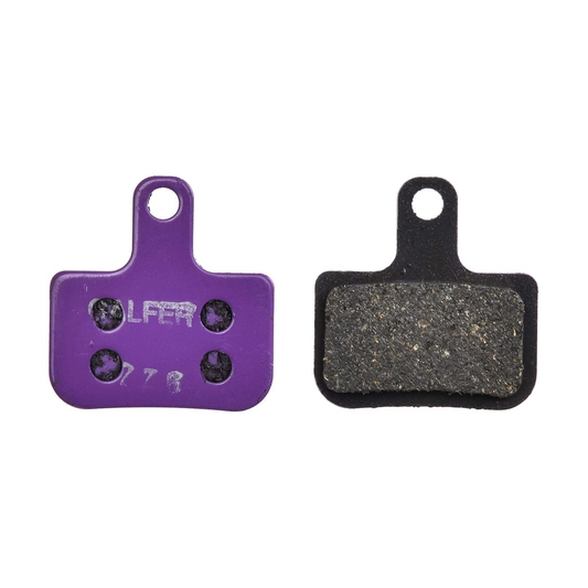 Pastilhas de travão semimetálicas GALFER E-Bike Avid/Sram Elixir / XX / X0 / DB / Level / Level T / Level TL / Level TLM B1 — vista principal