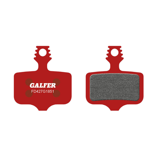 Pastilhas de travão semimetálicas GALFER ADVANCED Avid/Sram Elixir / XX / X0 / DB / Level / Level T / Level TL — vista principal