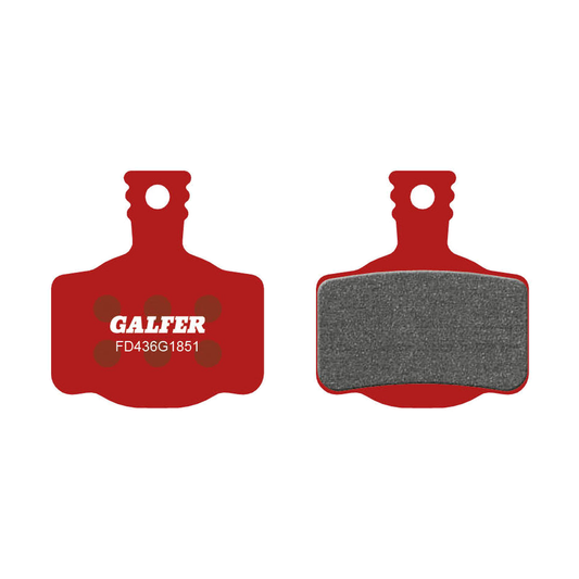 Pastilhas de travão semimetálicas GALFER ADVANCED Magura MT2 / MT4 / MT6 / MT8 / MTS — vista principal