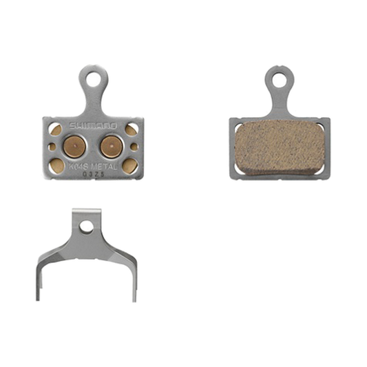 Pastilhas de travão metálicas SHIMANO K04S — vista principal