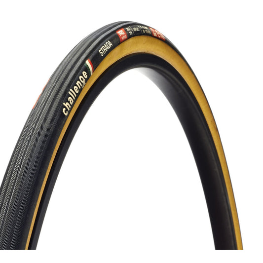 Pneu CHALLENGE OPEN STRADA 700c para câmara de ar bege
