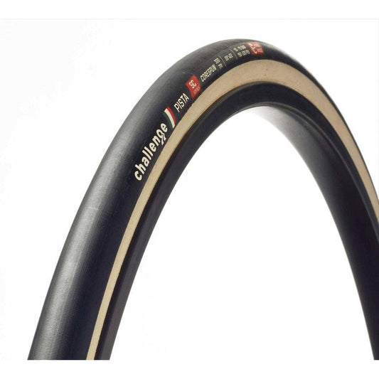 Pneu CHALLENGE OPEN PISTA SC 700x23c TubeType Branco