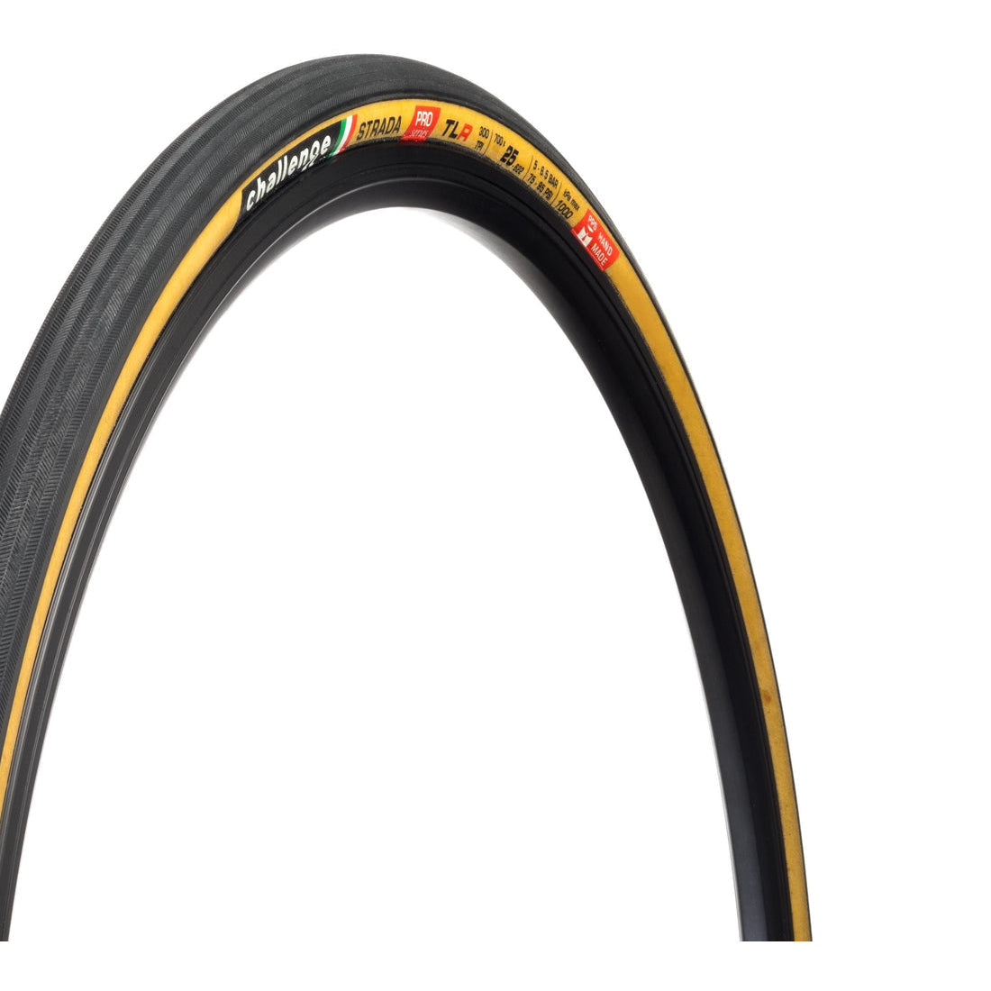 Pneu CHALLENGE OPEN STRADA 700c Tubeless Ready bege