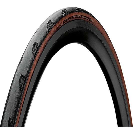 Pneu CONTINENTAL GRAND PRIX 5000 S TR 700c Tubeless Ready castanho