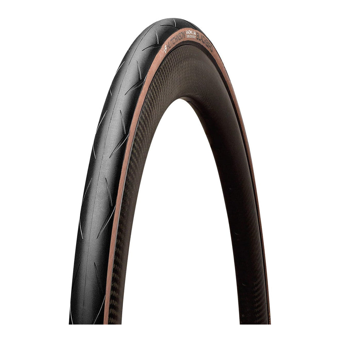 Pneu HUTCHINSON BLACKBIRD 700c para câmara de ar castanho