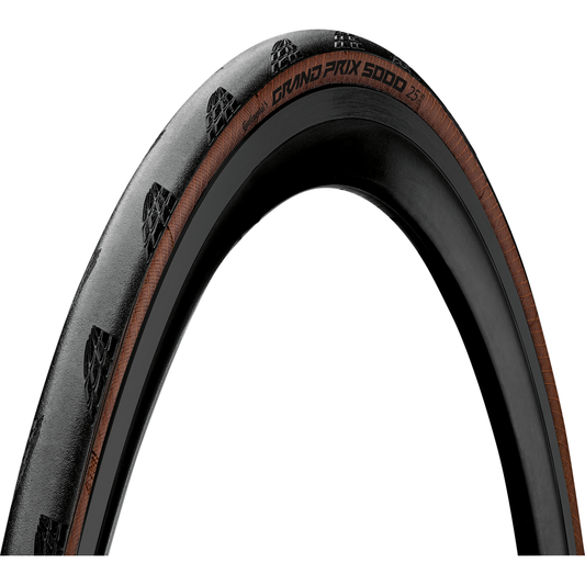 Pneu CONTINENTAL GRAND PRIX 5000 700c para câmara de ar castanho