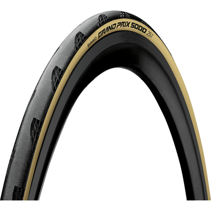 Pneu CONTINENTAL GRAND PRIX 5000 700c para câmara de ar bege