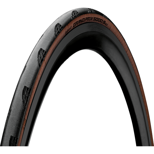 Pneu CONTINENTAL GRAND PRIX 5000 S TR 650b Tubeless Ready castanho