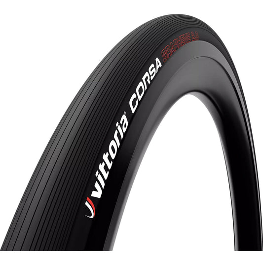 Pneu VITTORIA CORSA Graphene G2.0 700x25c para câmara de ar preto