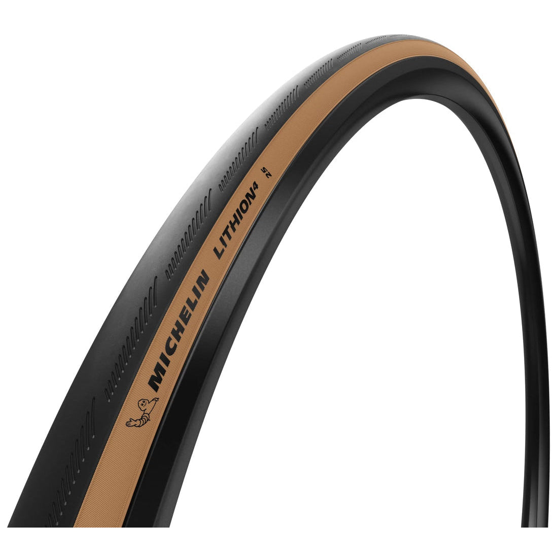Pneu MICHELIN LITHION 4 700c Linha de Desempenho para câmara de ar bege