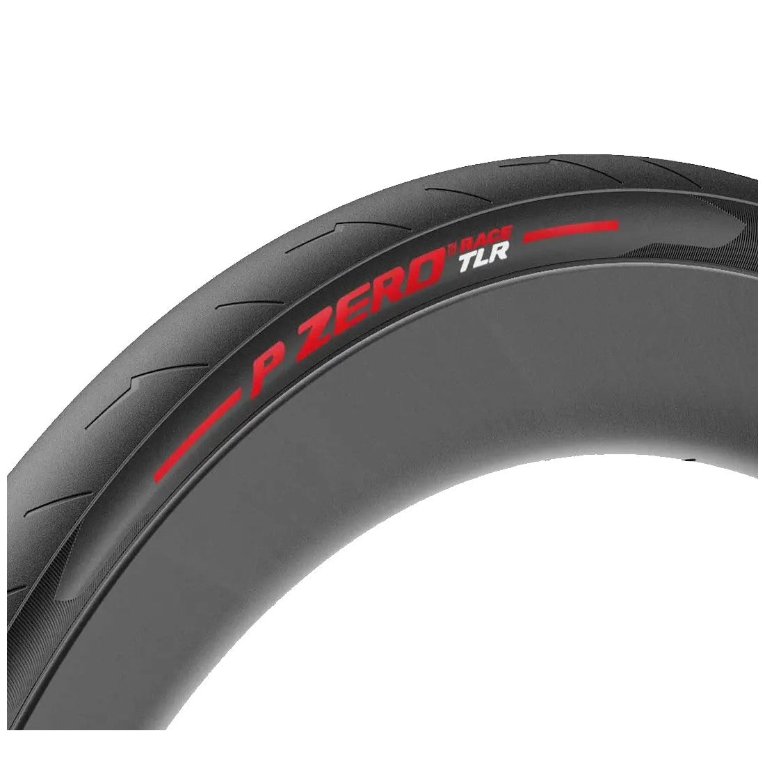 Pneu PIRELLI P ZERO RACE TLR 700c Tubeless Ready vermelho