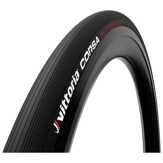 Pneu VITTORIA CORSA Graphene G2.0 700x30c para câmara de ar preto