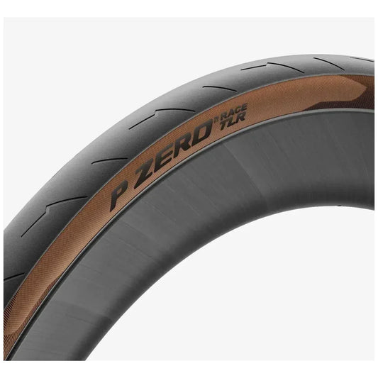 Pneu PIRELLI P ZERO RACE TLR 700c Tubeless Ready castanho