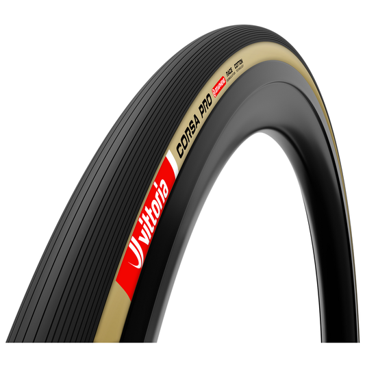 Pneu VITTORIA CORSA PRO Graphene G2.0 700c para câmara de ar bege