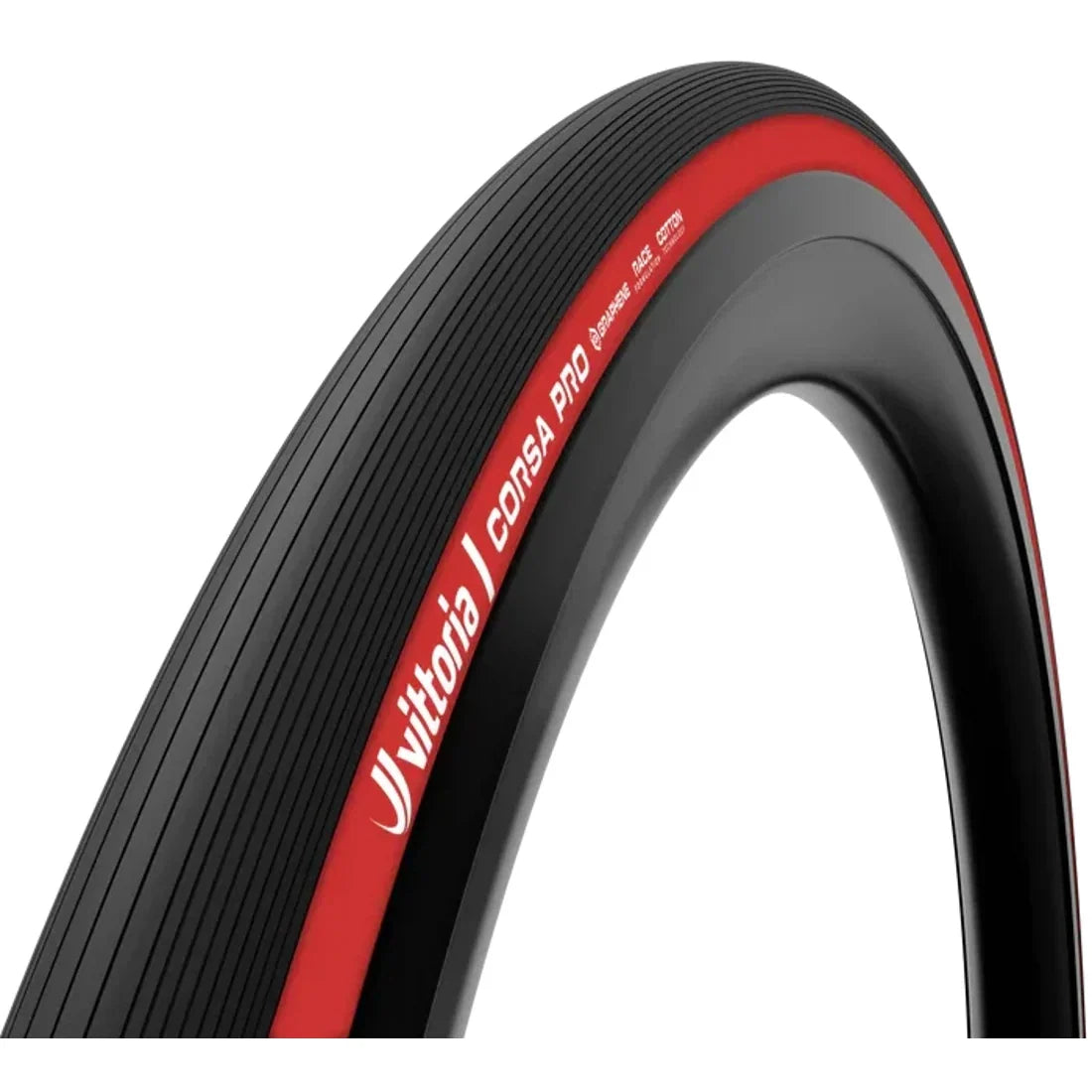 Pneu VITTORIA CORSA PRO Graphene G2.0 700c Tubeless Ready – edição especial vermelha