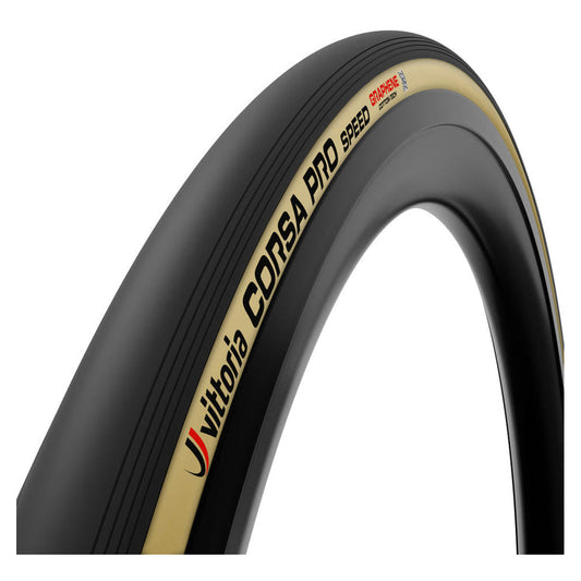 Pneu VITTORIA CORSA PRO SPEED Graphene G2.0 700c Tubeless Ready dobrável bege