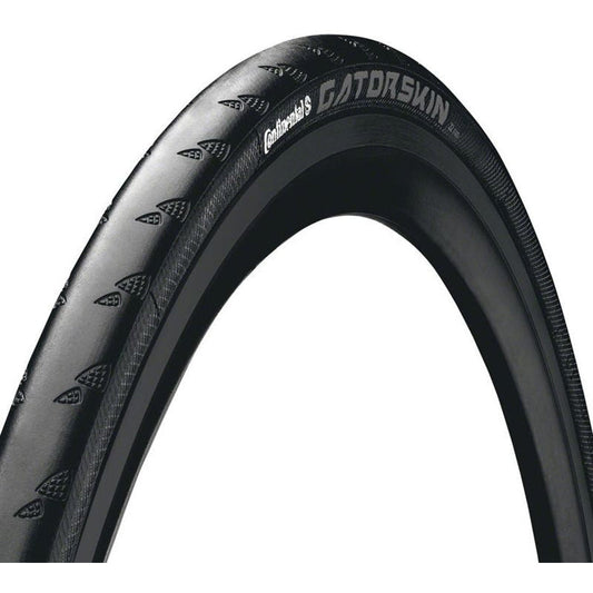 Pneu CONTINENTAL GATORSKIN 700c para câmara de ar totalmente preto