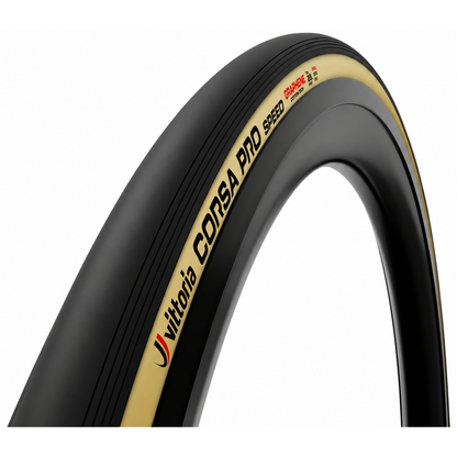 Pneu VITTORIA CORSA PRO SPEED WIDE Graphene G2.0 700c Tubeless Ready dobrável bege