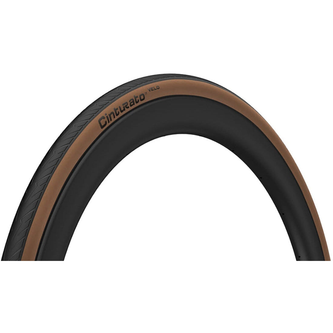 Pneu PIRELLI CINTURATO VELO 700c Tubeless Ready castanho