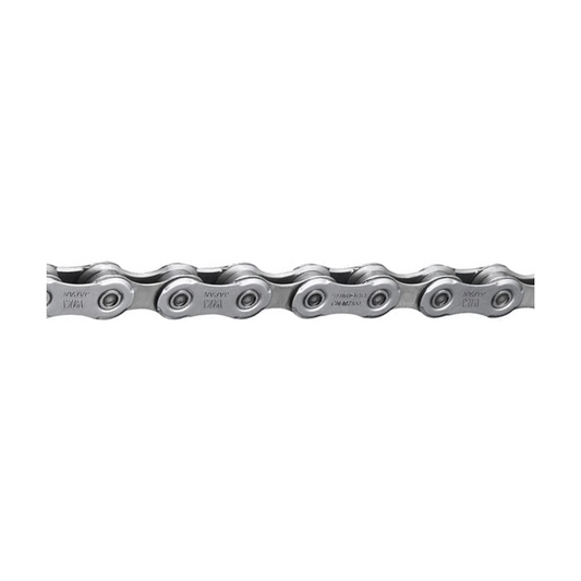 Corrente de 12 velocidades SHIMANO SLX 105 CN-M7100 Quick Link E-Bike Rated — fotografia do produto sobre fundo branco