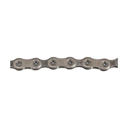 Corrente de 12 velocidades SHIMANO XTR DURA-ACE CN-M9100 com elo rápido, homologada para bicicletas elétricas — fotografia do produto sobre fundo branco
