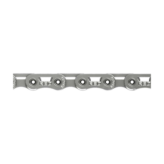 Corrente 12V/13V SRAM RED AXS E1 Flattop prateada — fotografia do produto sobre fundo branco