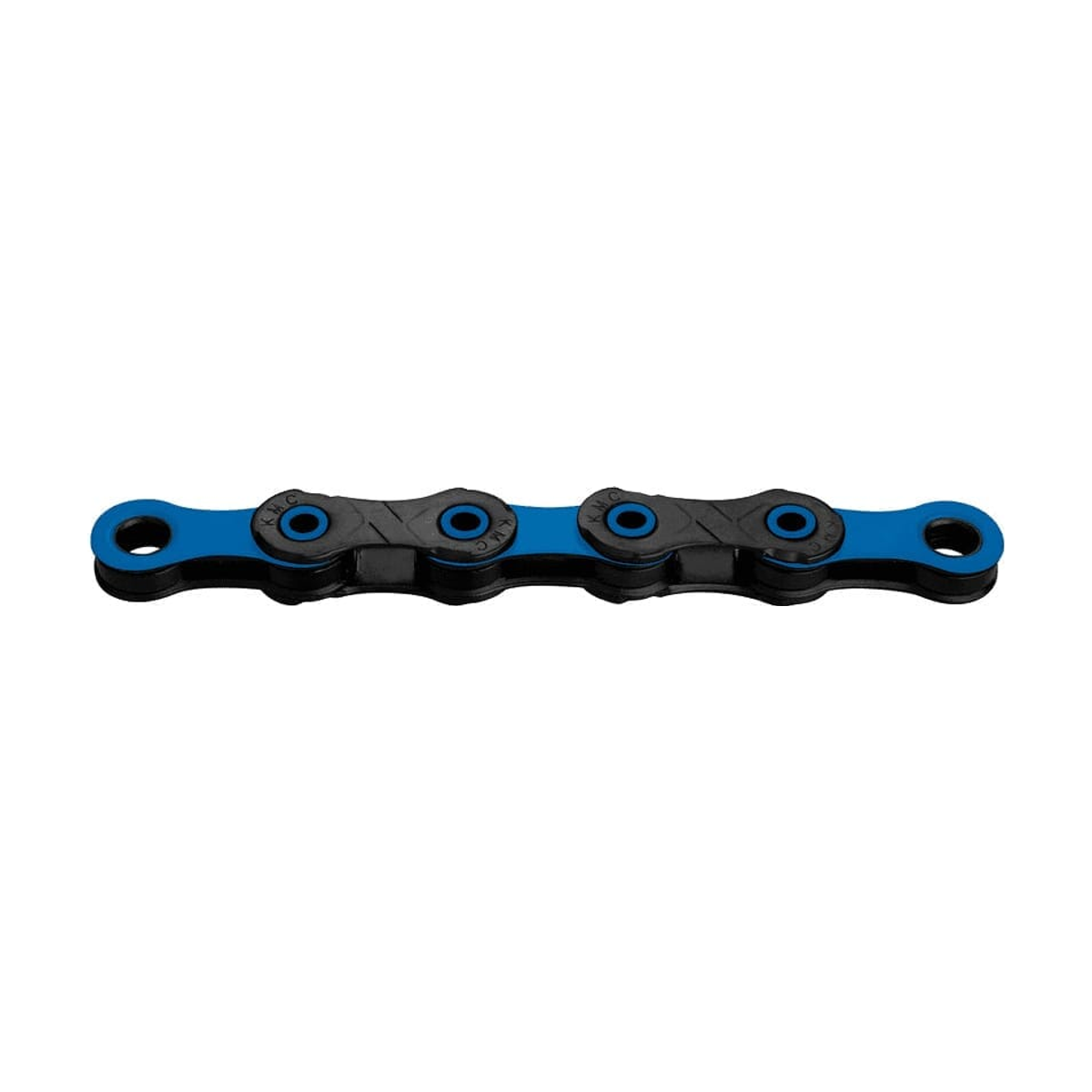 Corrente KMC DLC12 de 12V preto/azul — fotografia do produto sobre fundo branco