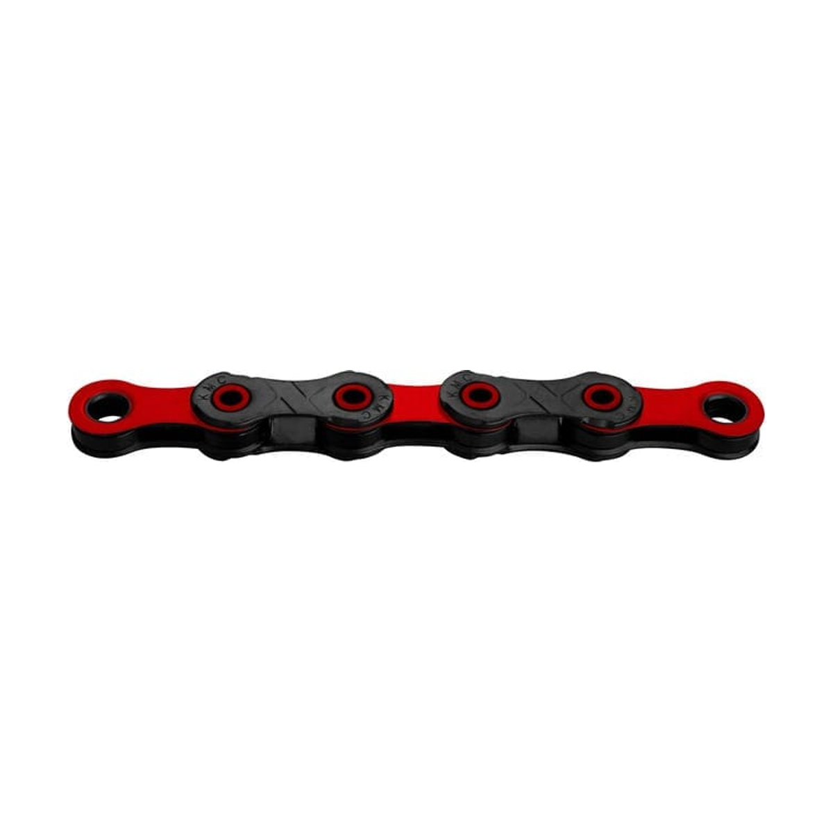 Corrente KMC DLC12 de 12V preto/vermelho — fotografia do produto sobre fundo branco