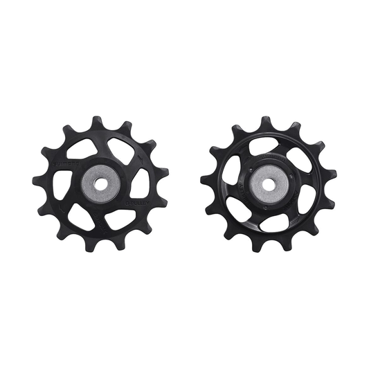 Roldanas do desviador traseiro de 12 velocidades SHIMANO XT RD-M8100/M8120 — peça sobre fundo branco