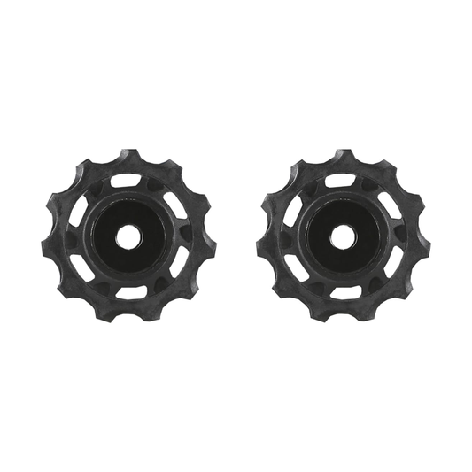 Roldanas do desviador traseiro de 9/10 velocidades SRAM X9/X7 2010-2011 (x2) — peça sobre fundo branco