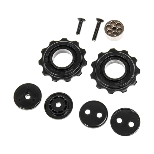 Roldanas do desviador traseiro SRAM X4/SX4 #00.0000.200.912 — peça sobre fundo branco