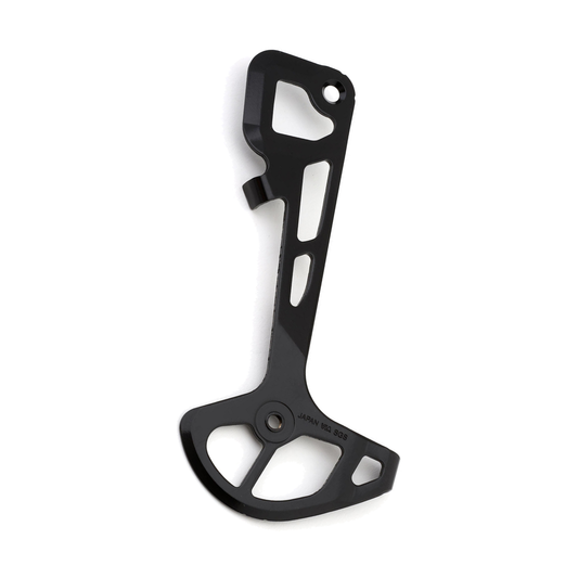 Placa interior longa para desviador traseiro SHIMANO XT RD-M8120-SGS — peça sobre fundo branco