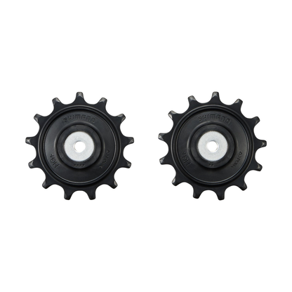 Roldanas do desviador traseiro de 12 velocidades SHIMANO XT/Deore/GRX Di2 Wireless M8250/M8260/M6250/RX717/RX827 — peça sobre fundo branco
