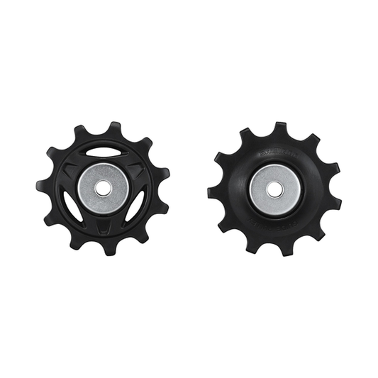 Roldanas do desviador traseiro de 10/11 velocidades SHIMANO CUES RD U6050/U6070/U6050 — peça sobre fundo branco
