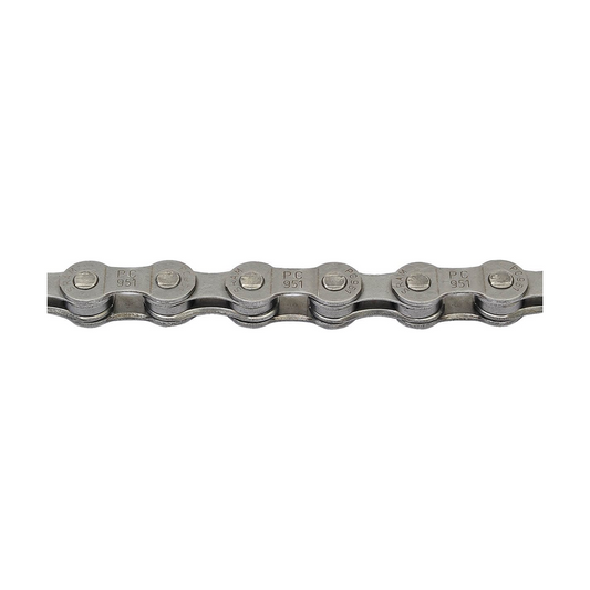 Corrente de 9 velocidades SRAM PC-951 — fotografia do produto sobre fundo branco