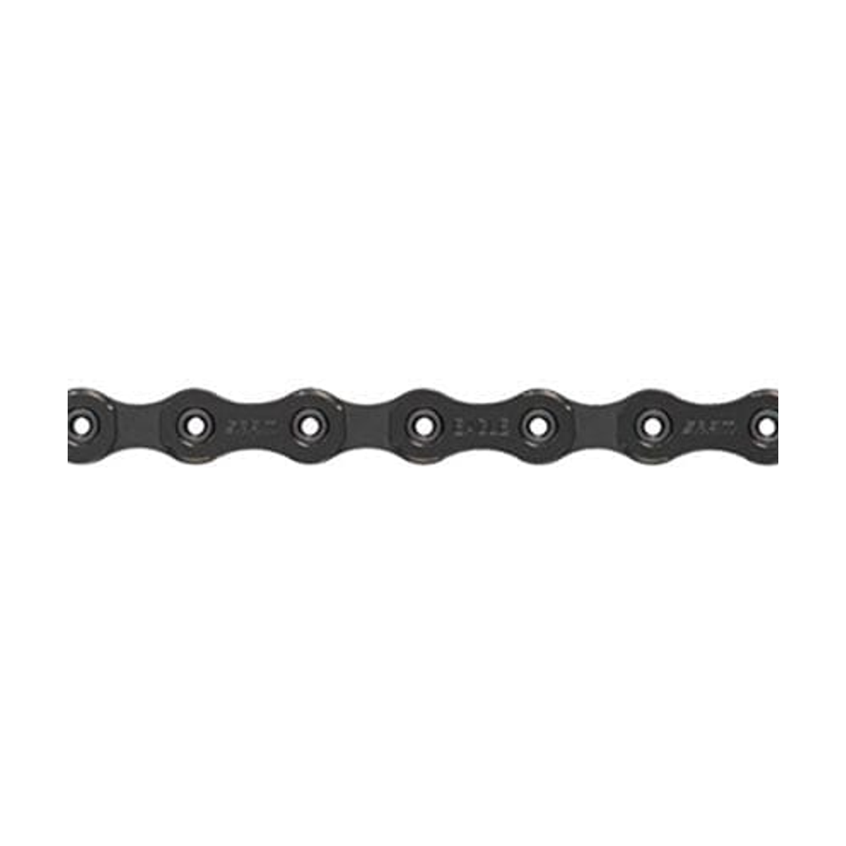 Corrente de 12 velocidades SRAM XX1 EAGLE preta — fotografia do produto sobre fundo branco