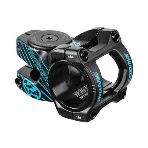 Avanço REVERSE COMPONENTS BLACK ONE D-2 preto/azul — vista principal sobre fundo branco