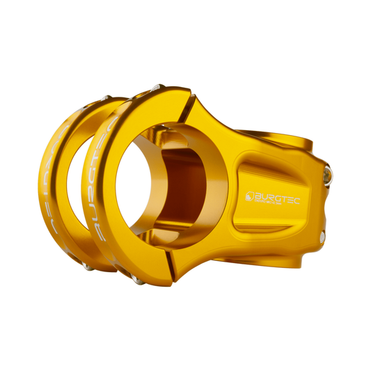 Avanço BURGTEC ENDURO MK3 dourado — vista principal sobre fundo branco