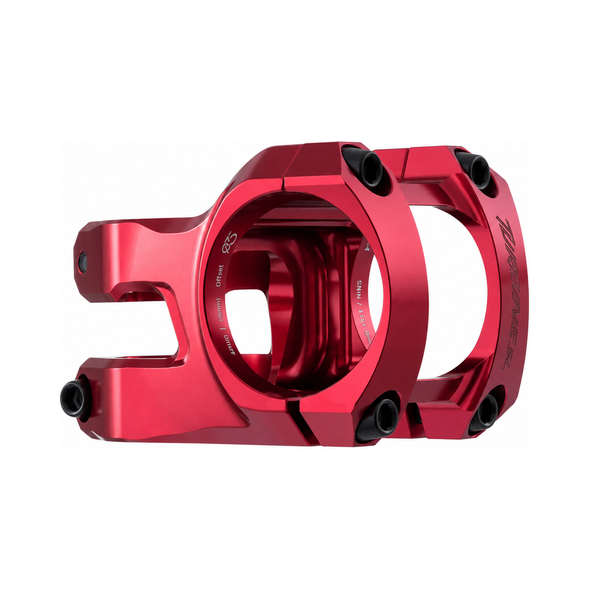 Avanço RACE FACE TURBINE SL 35 vermelho — vista principal sobre fundo branco